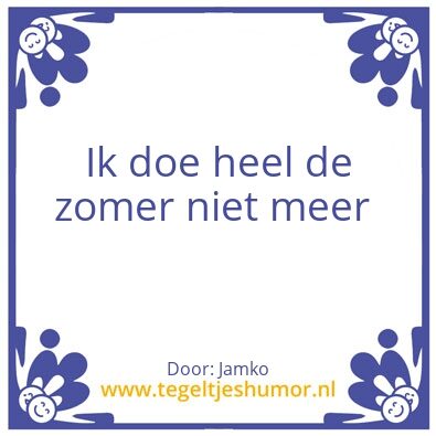 Tegeltje: De Held