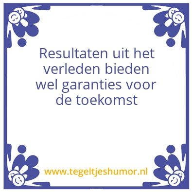 Tegeltje: Toekomst