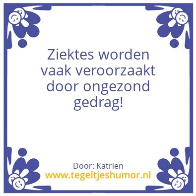 Tegeltje: .
