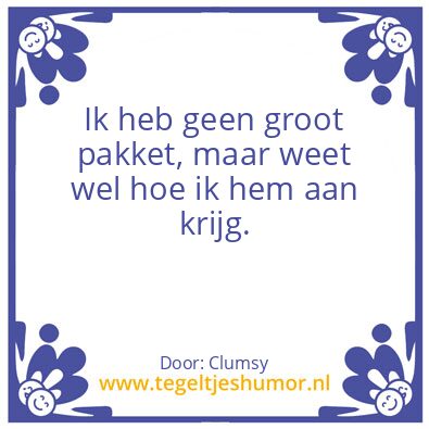 Tegeltje: X