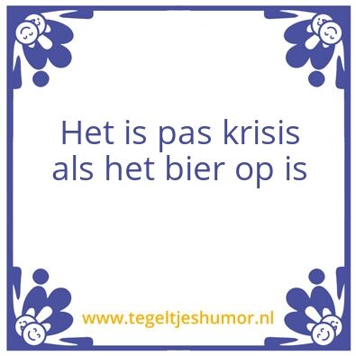 Tegeltje: Tegeltje