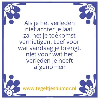 Tegeltje: Food for thought