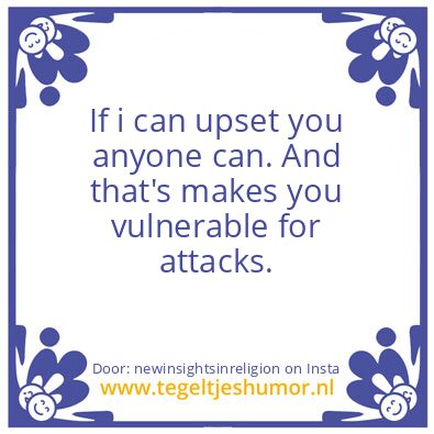Tegeltje: As within as without.
