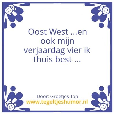 Tegeltje: Ton