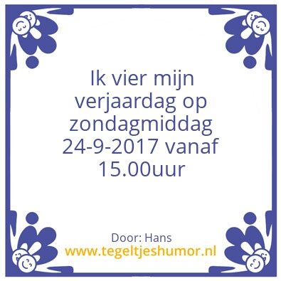 Tegeltje: Hans van Embden