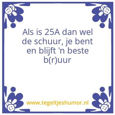Tegeltje: Dick