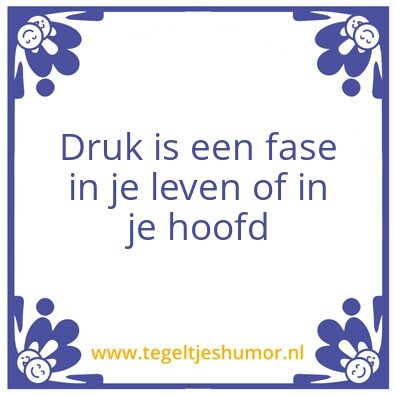Tegeltje: No