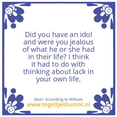 Tegeltje: Lack.