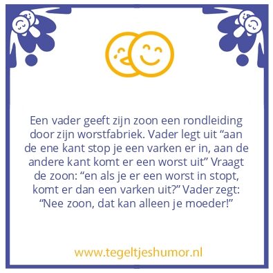 Tegeltje: Worstfabriek