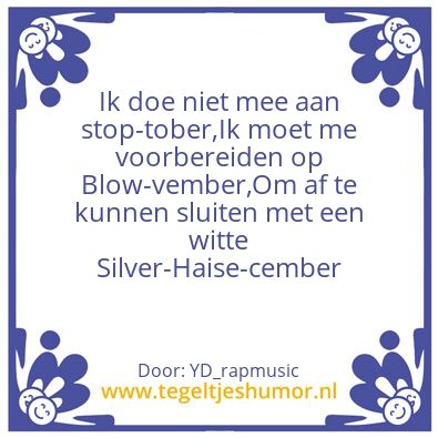 Tegeltje: YD