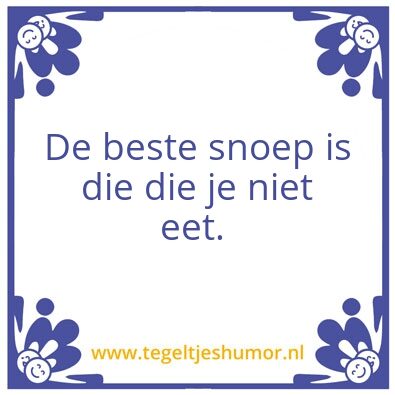 Tegeltje: Koen is wijs