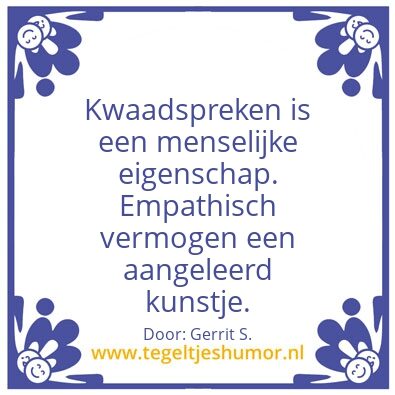Tegeltje: Ik ben Gerrit.