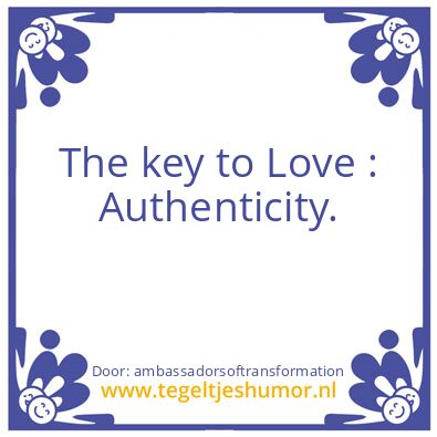 Tegeltje: The Key ?