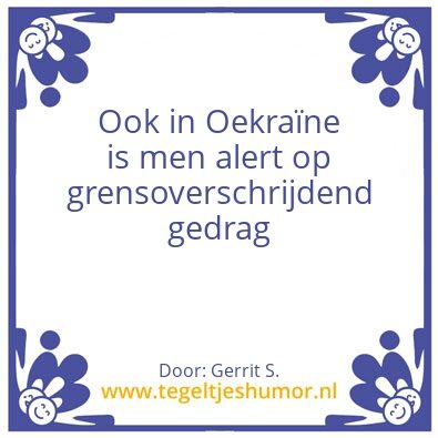 Tegeltje: Ik ben Gerrit.