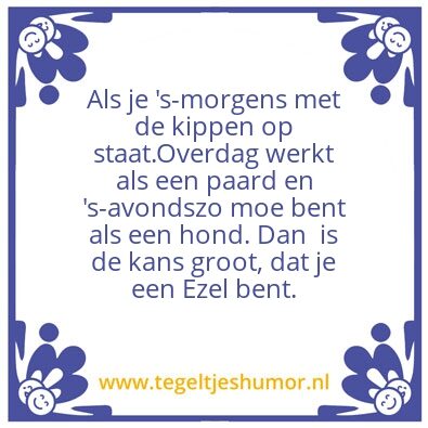 Tegeltje: Henk 1