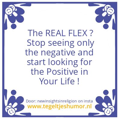 Tegeltje: The REAL FLEX ?