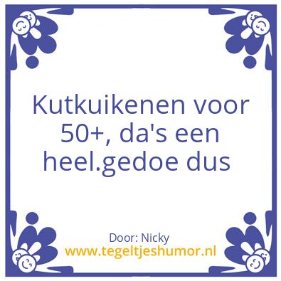 Tegeltje: Kuuk