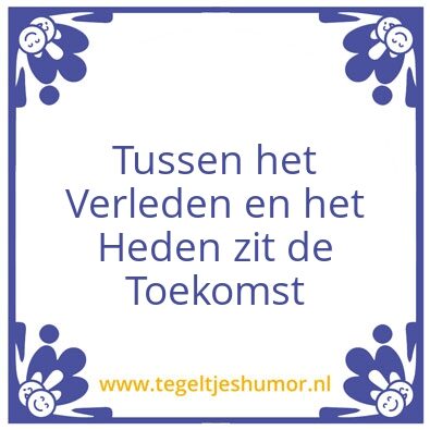 Tegeltje: Tegeltje