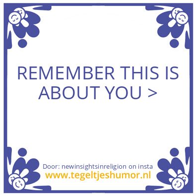Tegeltje: Now You Know