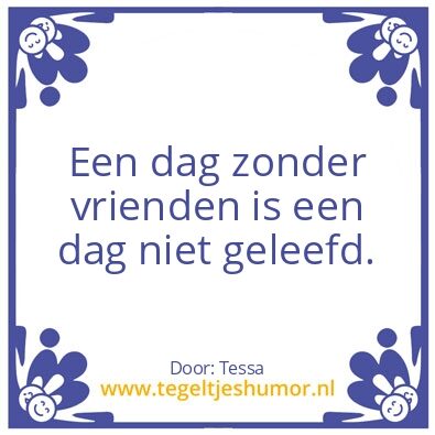 Tegeltje: Ly friends