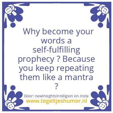 Tegeltje: Why, oh why, ?