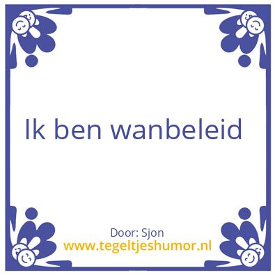 Tegeltje: Faber