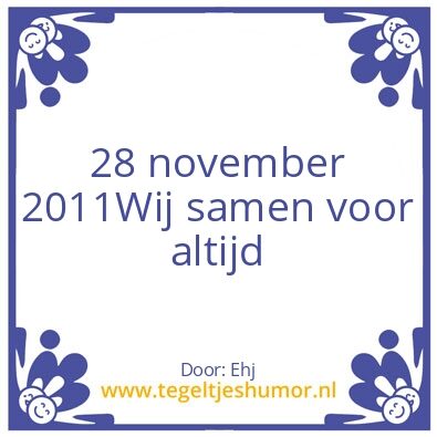 Tegeltje: Trouwen
