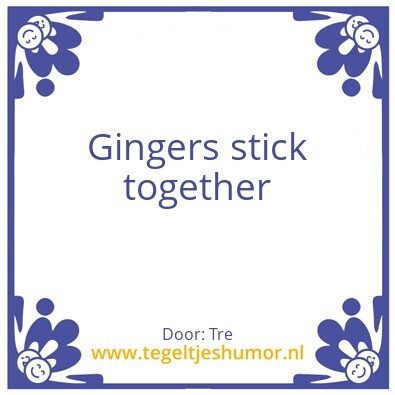 Tegeltje: Teg