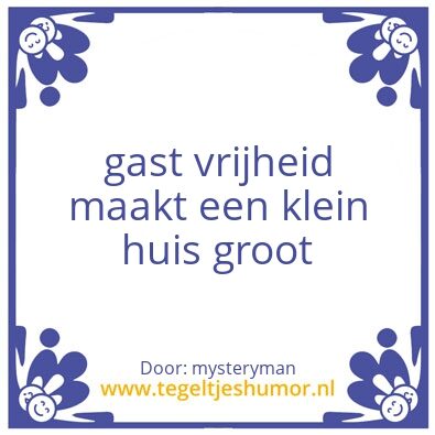 Tegeltje: een tegel