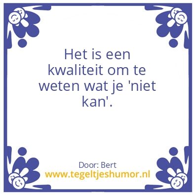 Tegeltje: Wijsheid