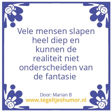 Tegeltje: Marian Borg