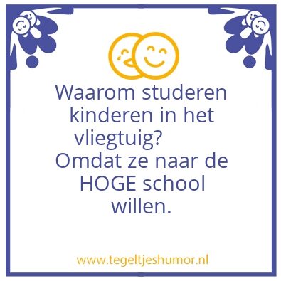 Tegeltje: Vliegtuig