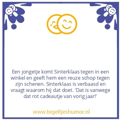 Tegeltje: Rot cadeau