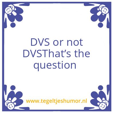 Tegeltje: N=1
