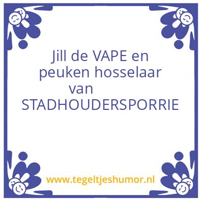 Tegeltje: JILL