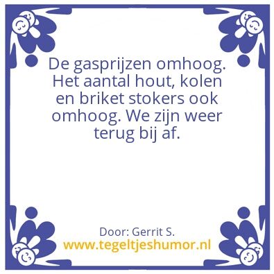 Tegeltje: Ik ben Gerrit.