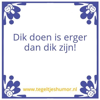 Tegeltje: spreuk