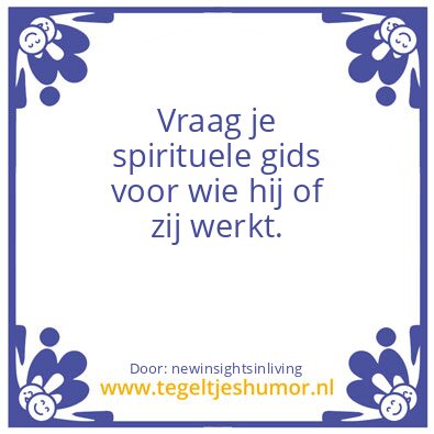 Tegeltje: divide and rule