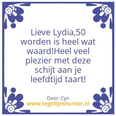 Tegeltje: Sarah