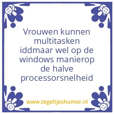 Tegeltje: vrouwen