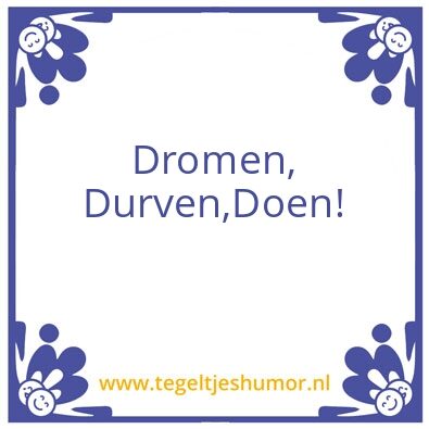 Tegeltje: ddd