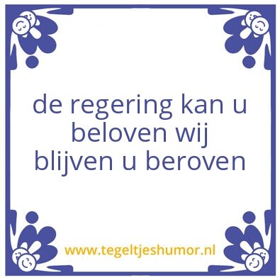 Tegeltje: ziek