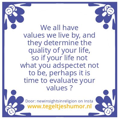 Tegeltje: TRUTH IS THE BASE OF CREATION.