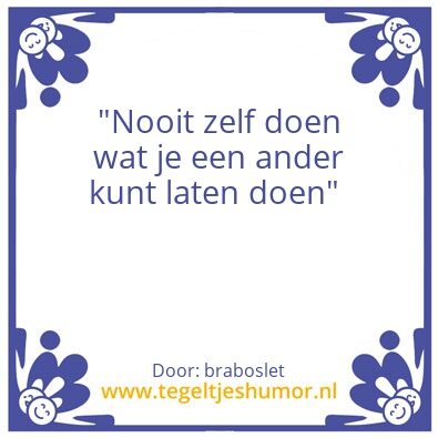 Tegeltje: braboslet