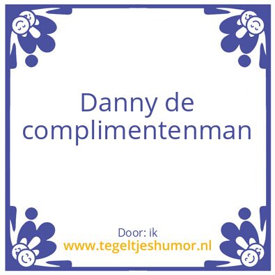 Tegeltje: ik