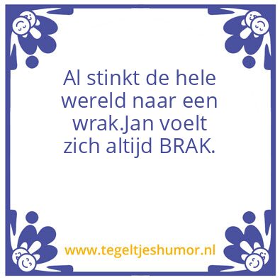 Tegeltje: Jan