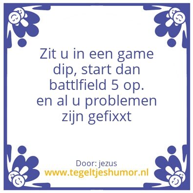 Tegeltje: DER DIP