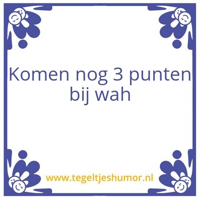 Tegeltje: Bob van dijk