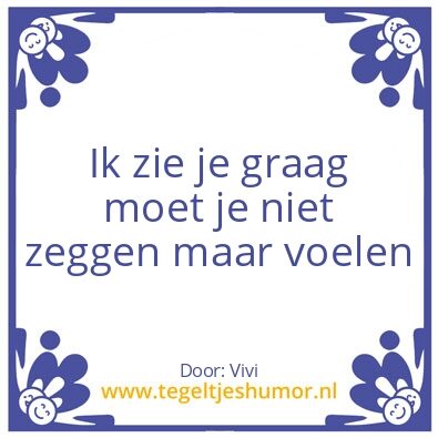 Tegeltje: Liefde