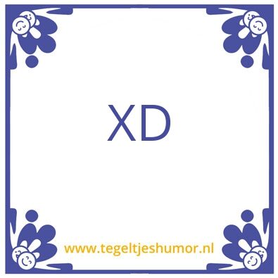 Tegeltje: Tegeltje